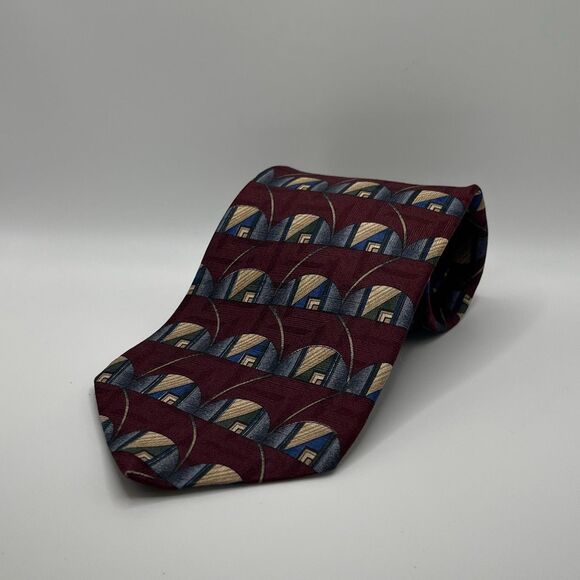Vintage ARDEN Cravats Imported Silk Neck Tie Made in the USA - Picture 2 of 5